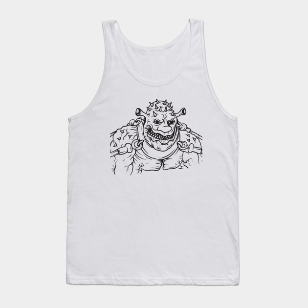 Shrek monster Tank Top by NE_KRASIVO